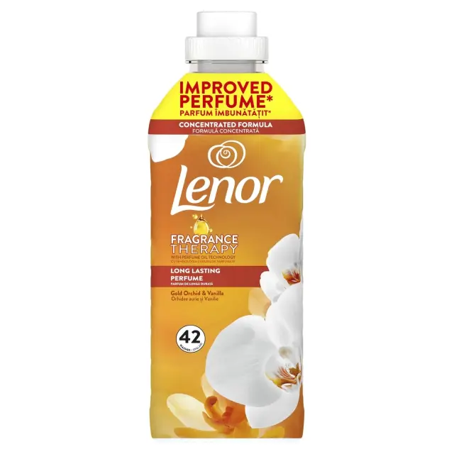 Lenor Mαλακτικό Joy Gold Orchid 42 Mεζούρες 882ml