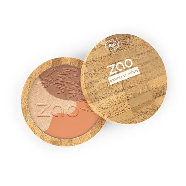 Zao Organic Sublime Mosaic – Βιολογικό Ρουζ με Λάμψη & Ηλιοκαμένο Εφέ - ZAO352-Sublime Mosaic