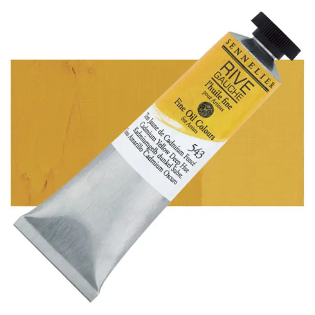 Sennelier Λάδι Rive Gauche 543 Cadmium Yellow Deep Hue - 40ml
