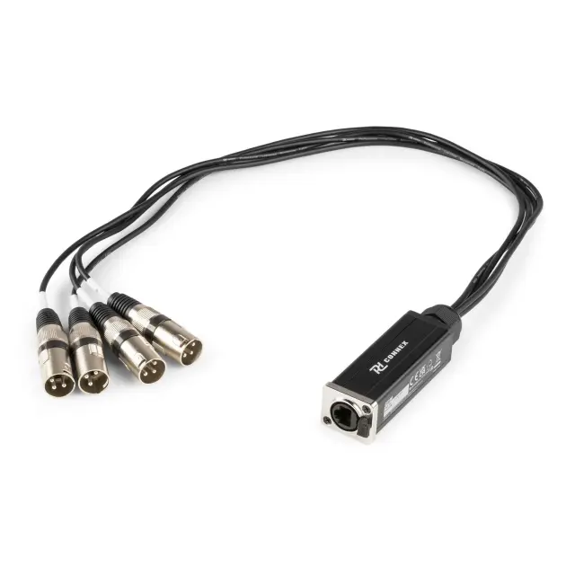 PD CONNEX CX190 ΑΝΤΑΠΤΟΡΑΣ RJ45 ΣΕ 4X XLR ΑΡΣ 2