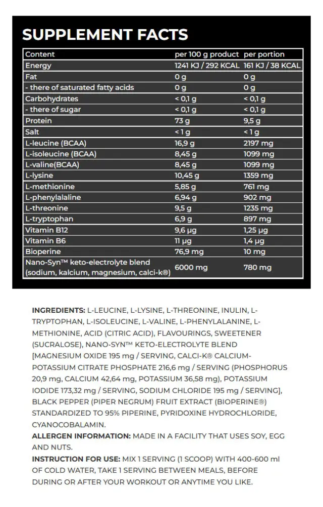 Nanosupps EAAs Nano Mango-Rosemary, 420 g 2