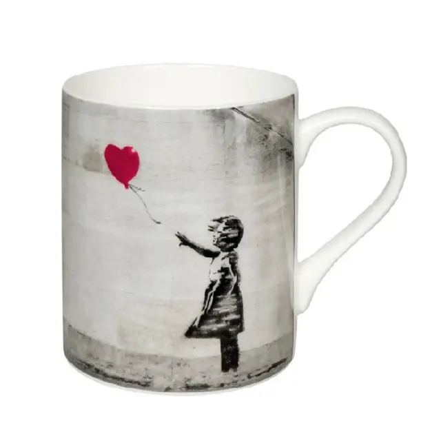 Κούπα art selection girl with balloon by banksy 385ml Konitz 1120042721