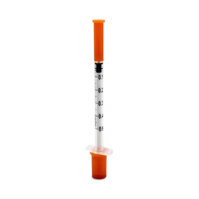 Σύριγγα Ινσουλίνης 0,5 ml (50U) με Σταθερή Βελόνα 30G, Serix (100 τεμ.)