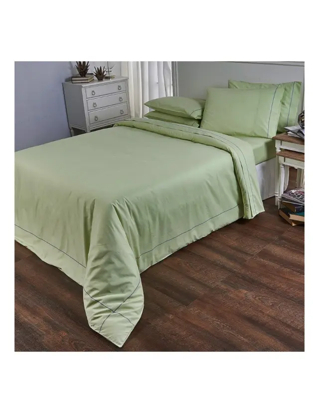 Παπλωματοθήκη Μονή 19V69 Arcobaleno Bello Pistachio 170x250 2