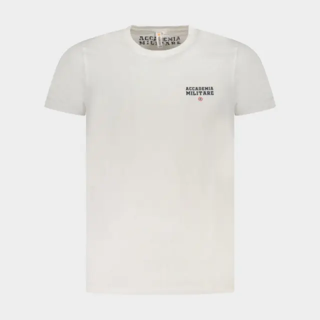 Accademia Militare - Ανδρικό T-shirt Army 1659 Mens Short Sleeve S5S638-5586-001 Λευκό - 2XL