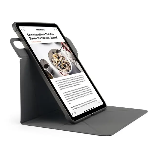 Pipetto Origami No6 Stand case, black - iPad 10.9" (2022) 3
