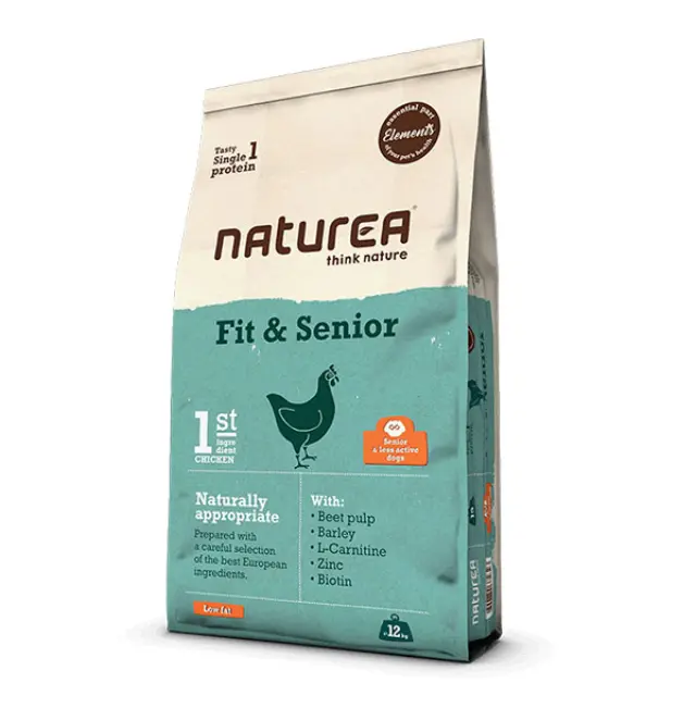 Naturea Elements Fit & Senior Chicken 12Kg Μονόχρωμο