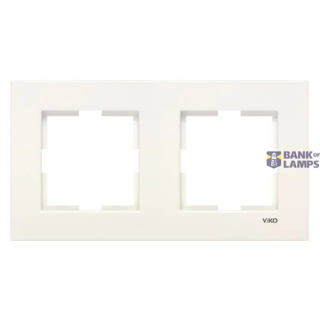 Karre Accessory Beige Two Gang Frame