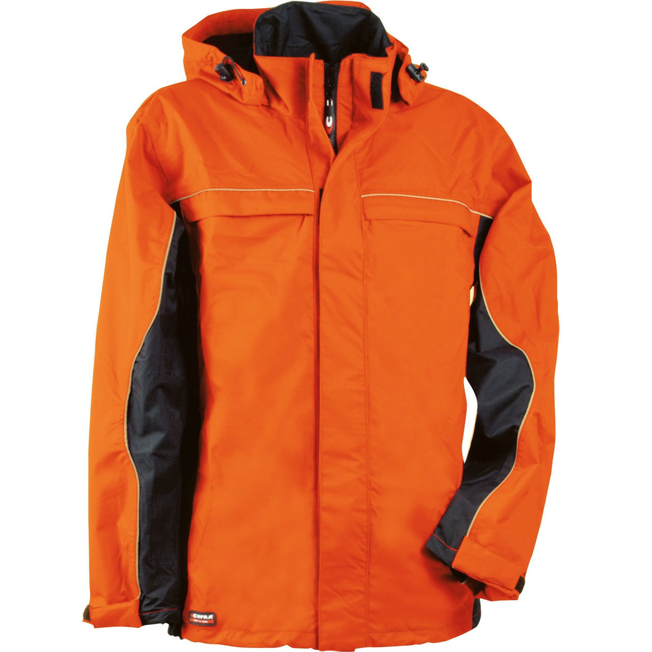 Αδιάβροχο Μπουφάν Cofra Bylot orange/black - EU 56
