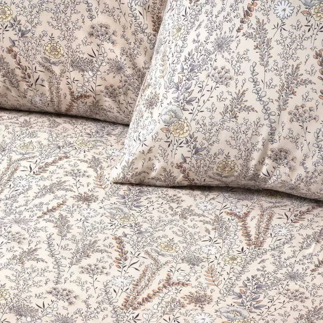 Beauty Home Σετ παπλωματοθήκη υπέρδιπλη Sienna Art 12254 220x250 Μπεζ 2