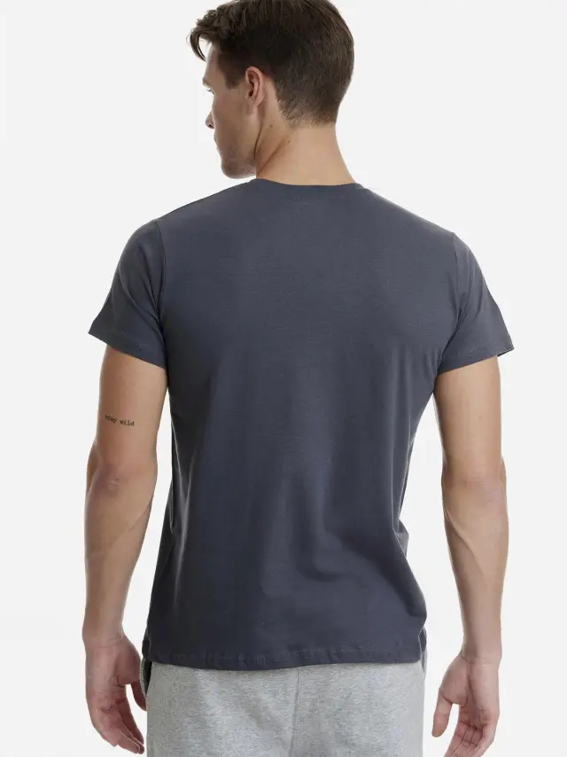 Walk ανδρικό βαμβακερό T-Shirt W1915-09 2