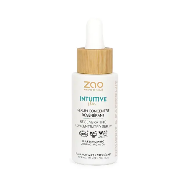Zao Organic Skin Intuitive Regenerating Concentrated Serum – Βιολογικός Συμπυκνωμένος ορός αναγέννησης για κανονικές έως πολύ ξηρές επιδερμίδες