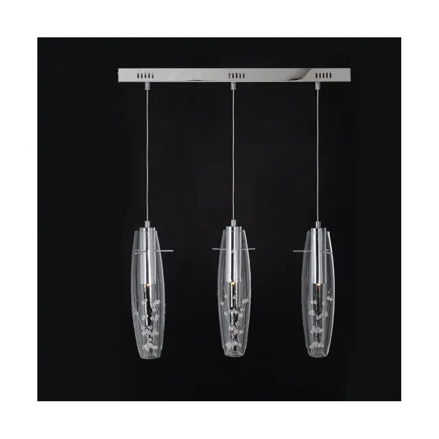 AcaLight Offer NETTO ΦΩΤΙΣΤΙΚΟ ΚΡΕΜΑΣΤΟ ΧΡΩΜΙΟ ΜΕΤΑΛΛΙΚΟ LED 9W 3000K 360Lm IP20 650Χ1000mm