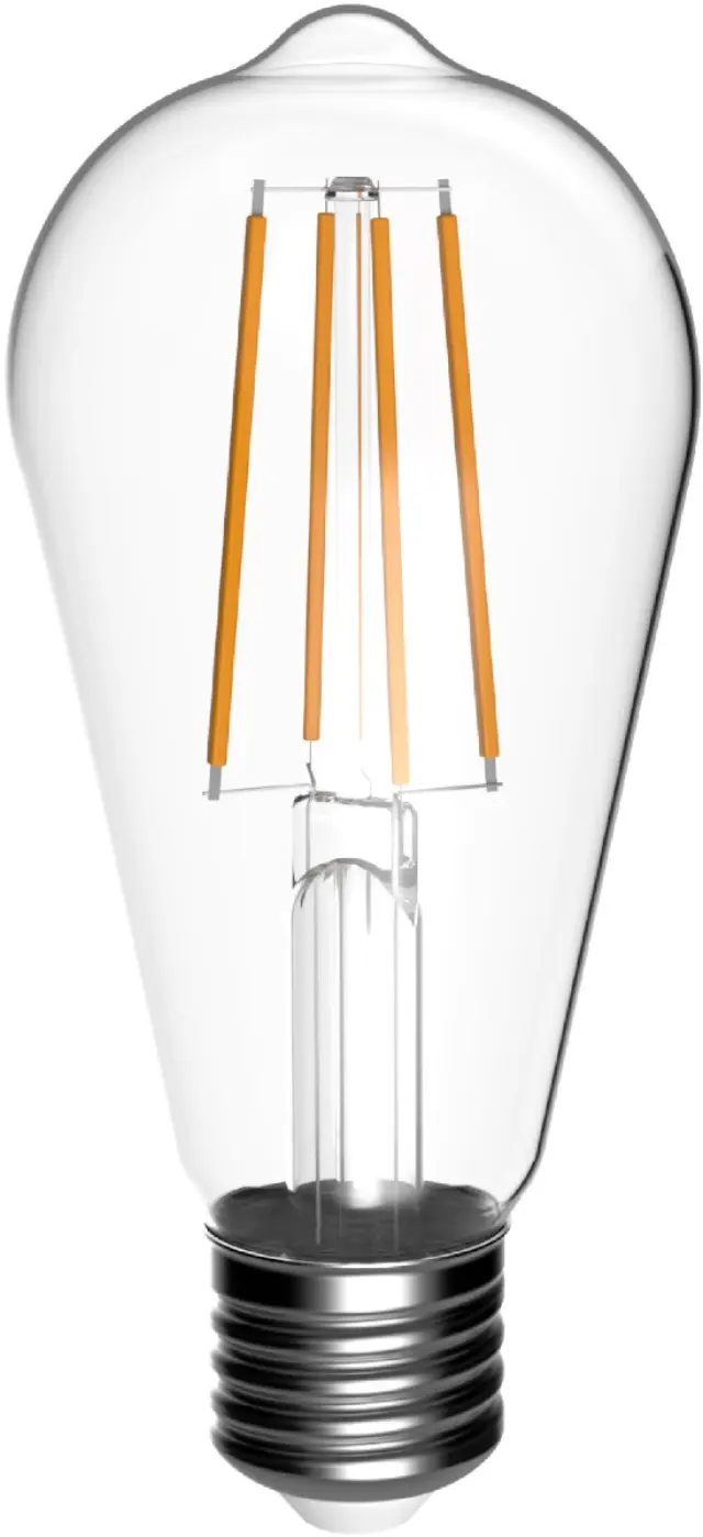 Avide LED Filament ST58 4.9W E27 Θερμό 2700K Super Υψηλής Φωτεινότητας 15.001.1925 2