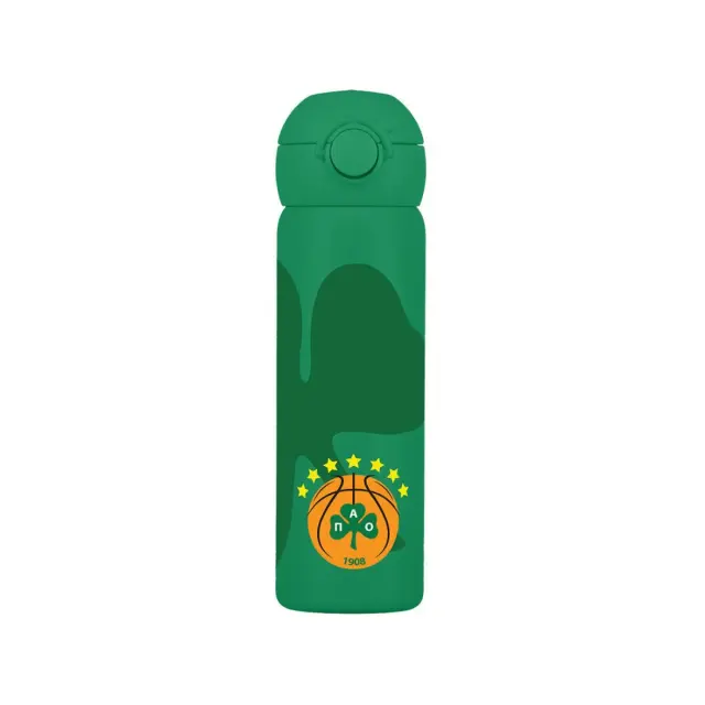 Estia Save The Aegean Θερμός Παιδικό Handy Bottle Panathinaikos Bc Edition 470ml