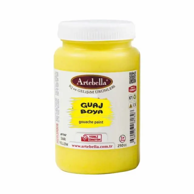 Artebella Τέμπερα - 8702 Yellow - 250ml