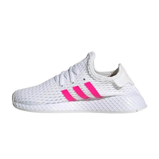 adidas Originals Unisex Kids Deerupt Runner C Άσπρο - Ροζ EE8917 (adidas Originals) - 28 2