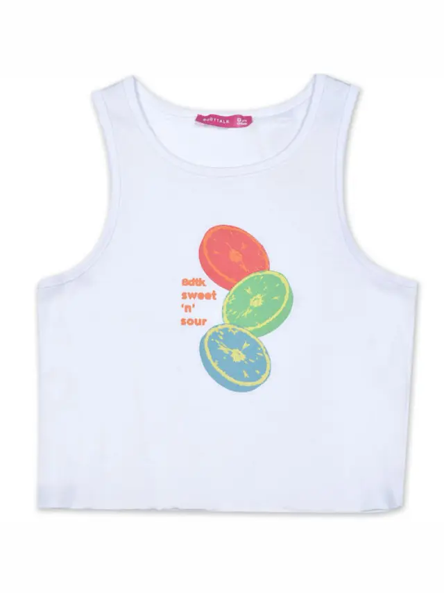 Bdtk Sleevless Top White 1241-701321 - 14