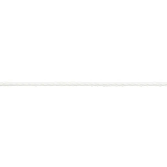 PES Πλεγμένο Σχοινί Για Στόρια (Ρολά) Λευκό Φ22mm 1m
