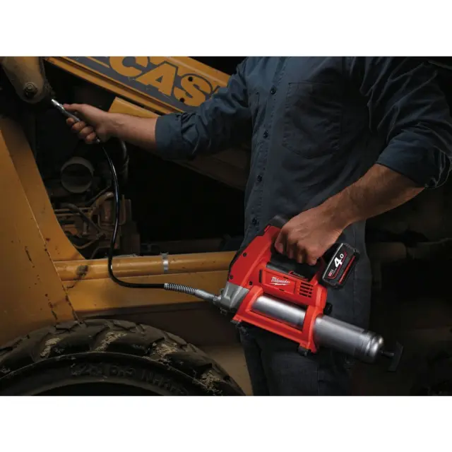 Milwaukee 4933441675 - Πιστόλι Γράσου Μπαταρίας M12 GG-401B 12V με Φορτιστή + 1 Μπαταρία 4.0Ah (1x4.0Ah) 2