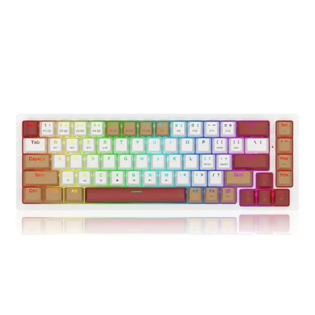 Redragon Gaming Keyboard Rammus K677WLR-RGB-PRO Redragon Mechanical Brown Switches Brown (K677WLR-RGB-PRO)