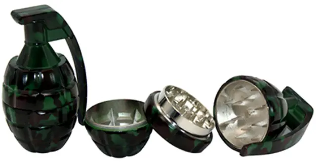 Grinder Τρίφτης Grenade Χειροβομβίδα 45mm - 3 Parts 3