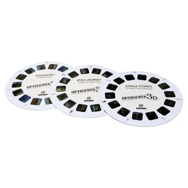 Svoora δίσκοι σετ 3 θέματα για 3d Optiviewer από 3+ ετών 03006 2