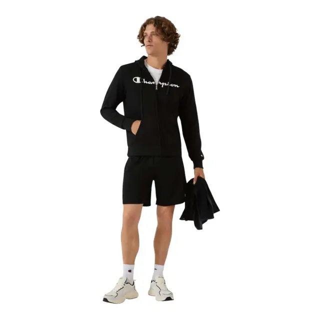 Champion Men's Standard Fit Mesh 7inch Shorts Μαύρο 221267-KK001 (Champion)