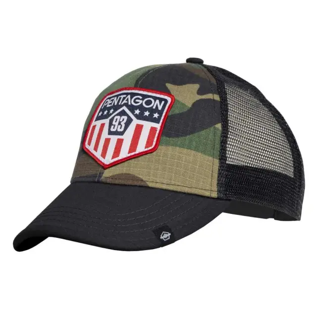 Pentagon Era Cap "US"-Καπέλο/Τζόκεϋ - 51-Woodland Camo