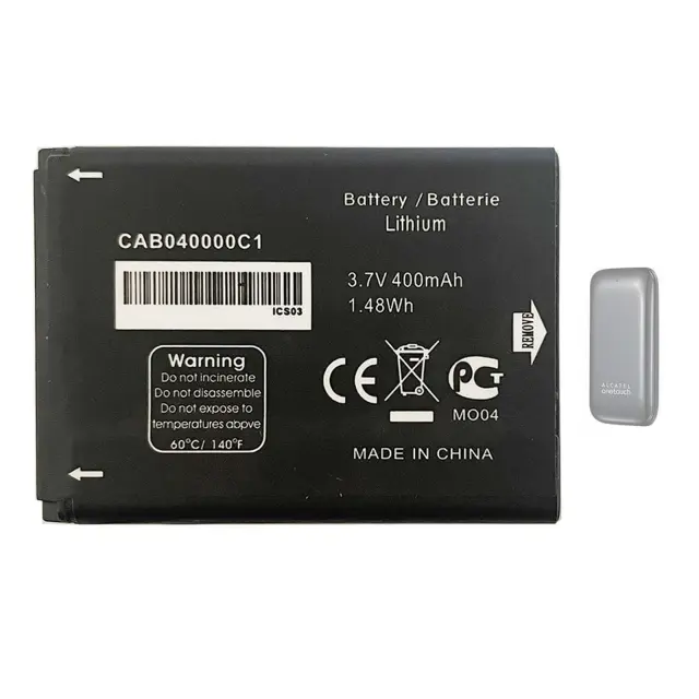 Μπαταρία Alcatel CAB040000C1 Li-Ion 3.7V 400 mAh