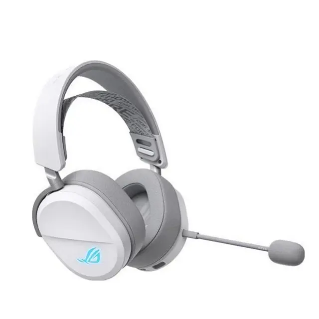 Asus ROG Pelta Ασύρματο Over Ear Gaming Headset με σύνδεση Bluetooth / USB Λευκό