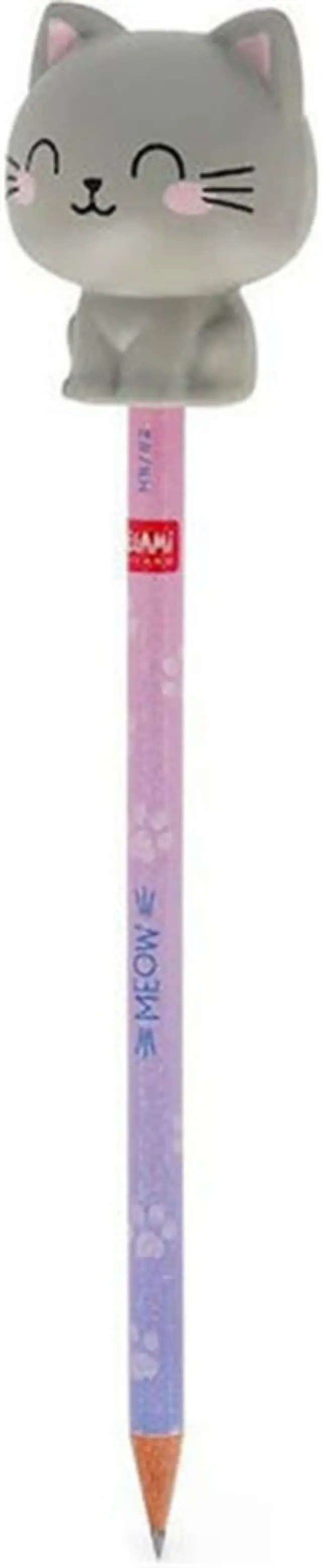 Legami Squeezies Μολύβι με Squishy Kitty (Γατούλα) HB PSQ0002