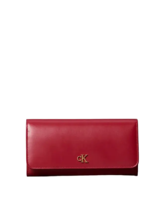 Calvin Klein γυναικείο μεγάλο δερμάτινο πορτοφόλι LV04F1224G-2
