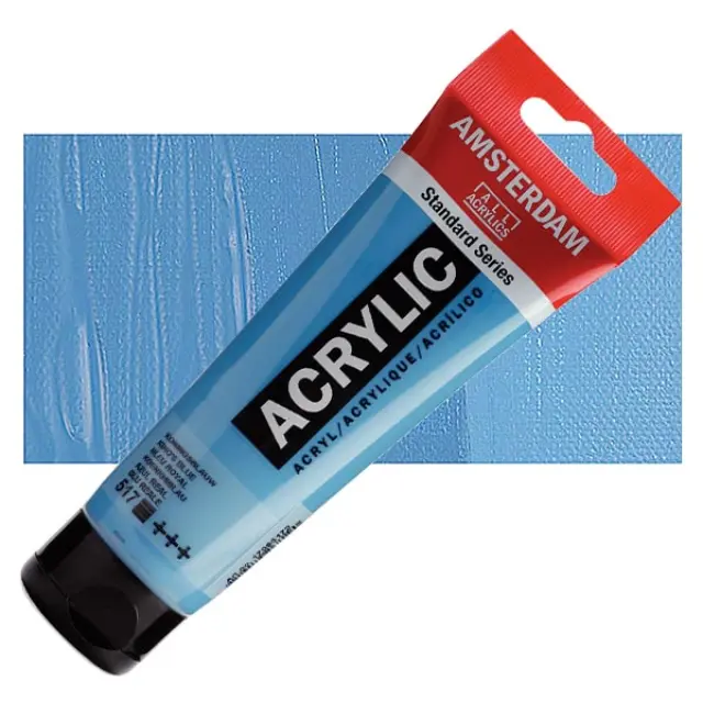 Ακρυλικό Talens Amsterdam 517 King's Blue - 120ml