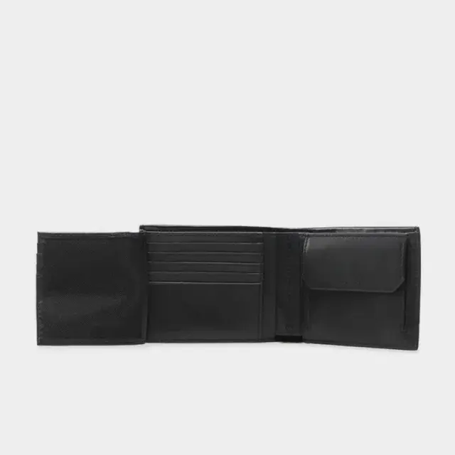 Calvin Klein - Ανδρικό Δερμάτινο Πορτοφόλι Ck Median Trifold 10Cc W/Coin K50K510301-BAX Μαύρο 3