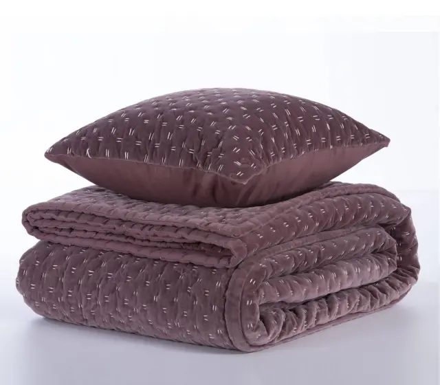 Nef-Nef Homeware Μαξιλαροθήκη Διακοσμητική Shepard 23 45x45 Wine 2