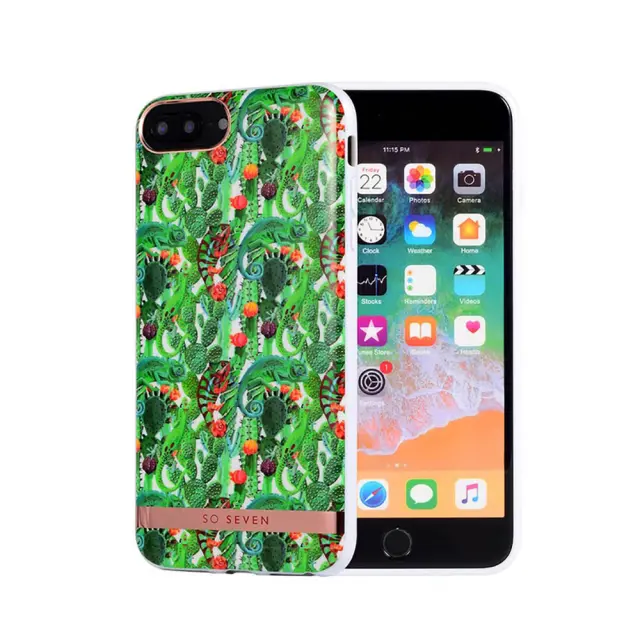 Θήκη Σιλικόνης So Seven Mexico Για Apple iPhone 6 Plus / 6s Plus / 7 Plus / 8 Plus Chameleon