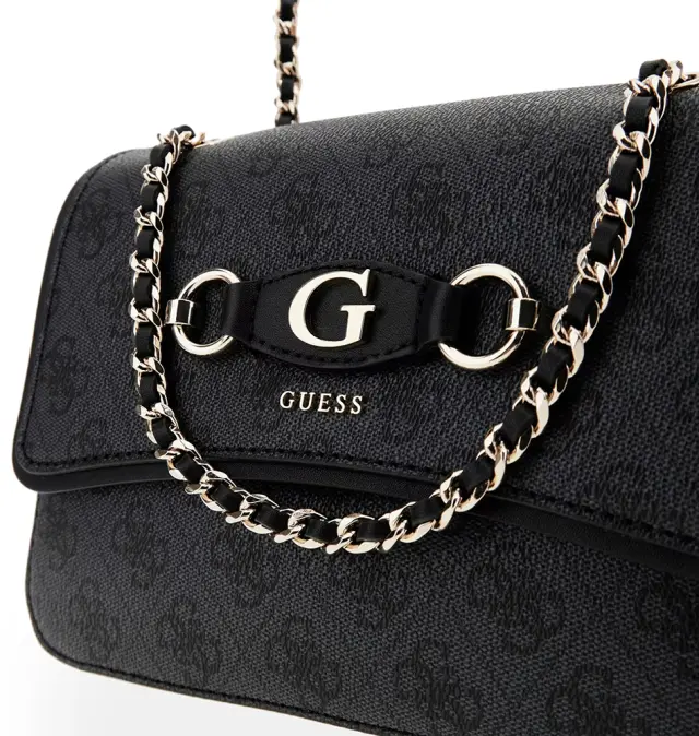 Τσάντα Guess Izzy Convertible HWSG8654190 Γκρι 2