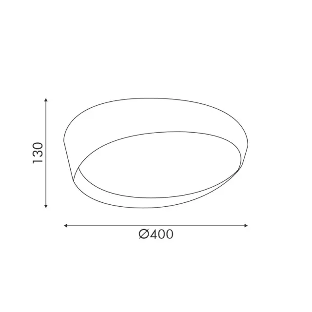 Φ/Σ ΟΡΟΦΗΣ LED 32W 2500LM CCT IP20 ΛΕΥΚΟ ΜΕΤΑΛΛΙΚΟ + ΑΚΡΥΛΙΚΟ FEEDO / HM219LEDPCCT 2
