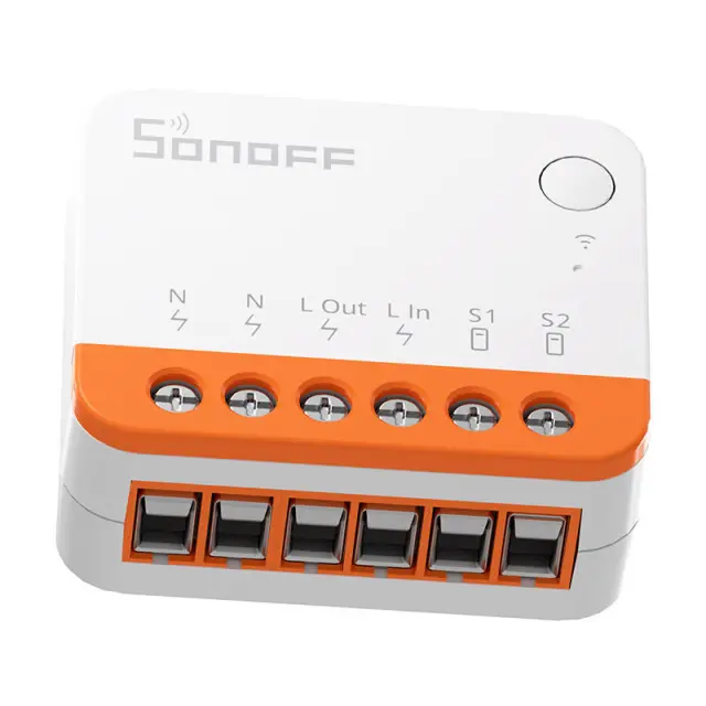 Sonoff Έξυπνος Ενδιάμεσος Διακόπτης MINIR4 (Λευκό) 2