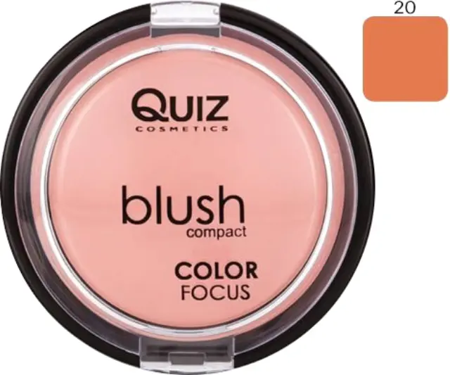 Quiz Blush Compact Color Focus N20 12gr