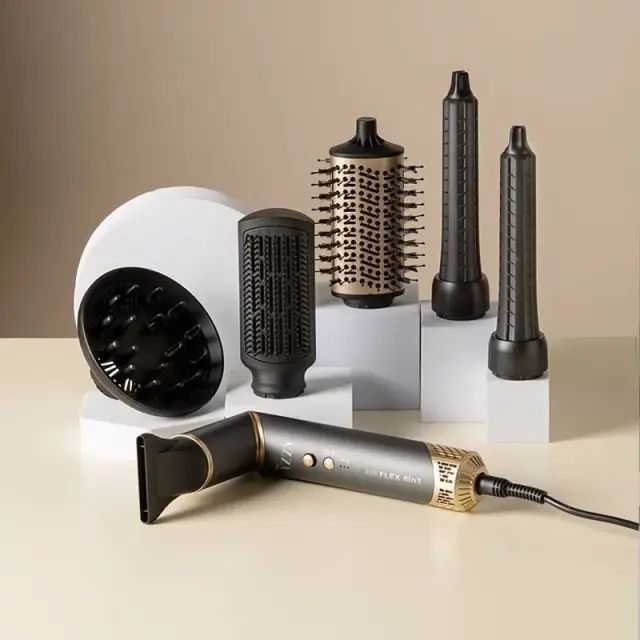 Izzy IZ-7212 Βούρτσα Μαλλιών Multi Styler AIRFLEX 6 σε 1 | 1500W BLDC 3
