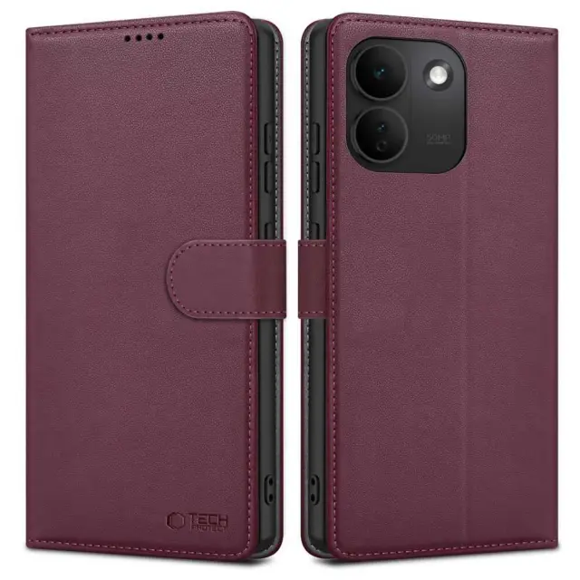 Tech-protect Wallet Xiaomi Redmi Note 17 Pro Max 5g Mulberry