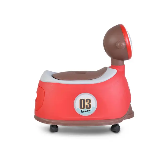 Cangaroo Γιο γιό με Κάθισμα και Καπάκι Mini Vespa 2 in 1 Red 2