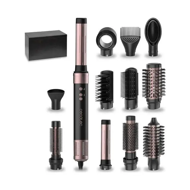 Cecotec Ηλεκτρική Βούρτσα Μαλλιών Bamba CeramicCare 12in1 AirGlam 1400W Black (598) 2