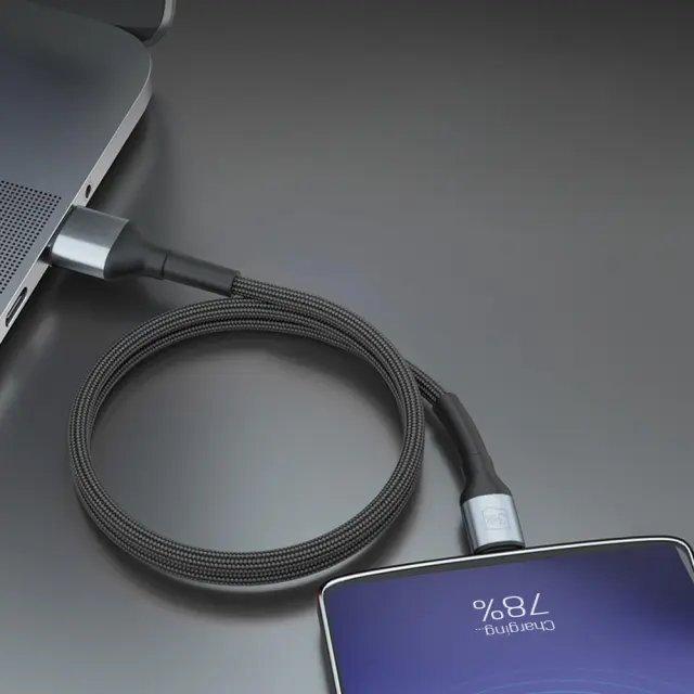 3mk® -N-SERIES Hyper Καλώδιο USB-A σε micro USB 12W 1m/Black. 3