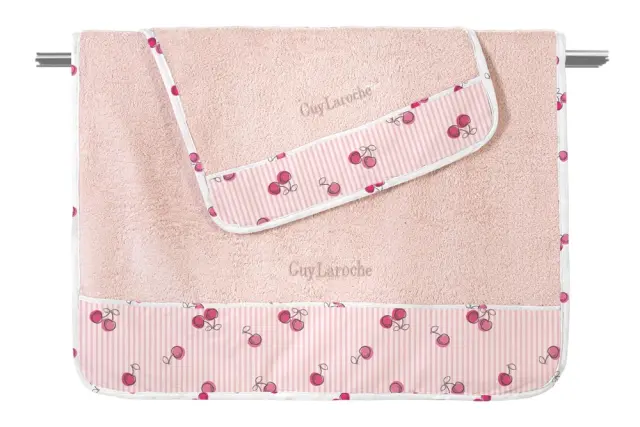 ΣΕΤ ΠΕΤΣΕΤΕΣ 2ΤΕΜΑΧΙΩΝ (40Χ60-70X130) BEBE CHERRIES GUY LAROCHE