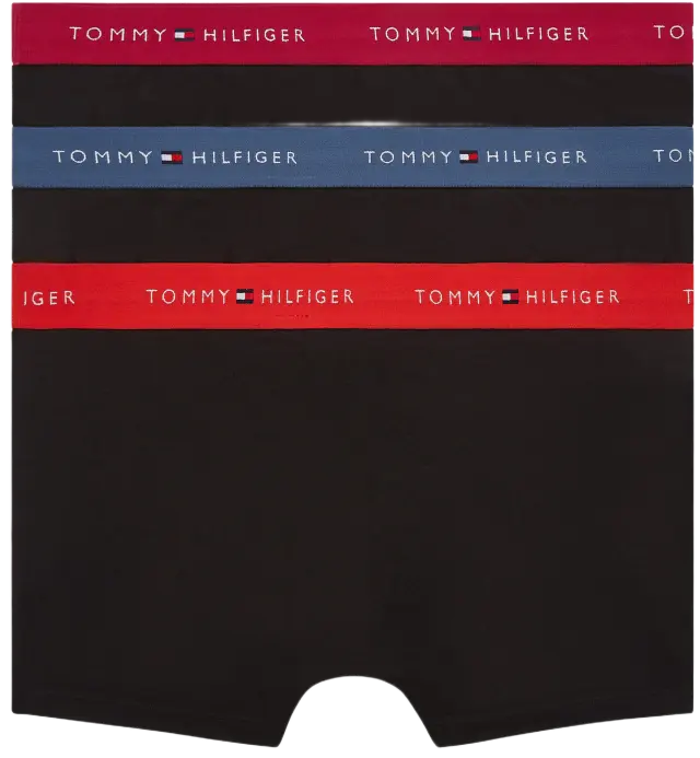 Tommy Hilfiger 3-Pack Signature Repeat Logo Waistband Trunks σετ ανδρικό μπόξερ UM0UM03890-4 2
