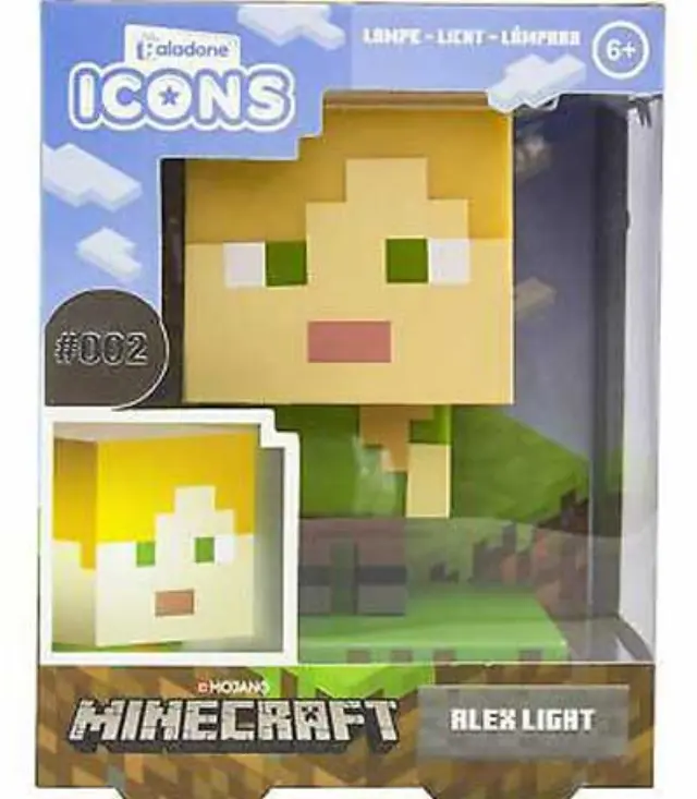 Paladone Minecraft: Alex Icon Light BDP (PP6591MCFV2)