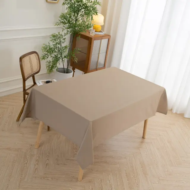 Τραπεζομάντηλο 150x180 Beauty Home Supreme Art 8491 Beige 100% Πολυέστερ